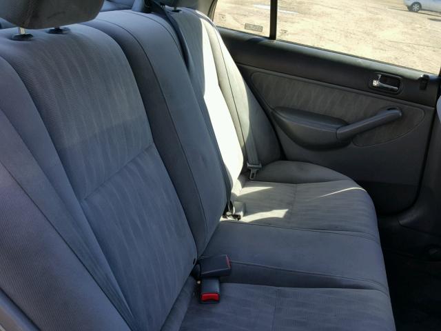 2HGES26725H614746 - 2005 HONDA CIVIC EX თეთრი ფოტო 6