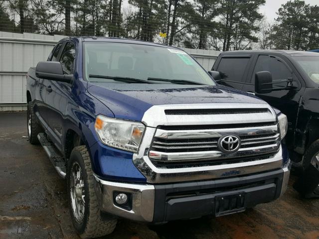 5TFRM5F13FX086283 - 2015 TOYOTA TUNDRA DOU BLUE photo 1