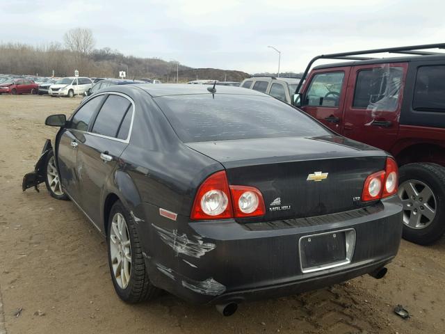 1G1ZK577294215279 - 2009 CHEVROLET MALIBU LTZ BLACK photo 3