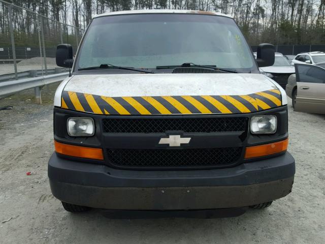 1GCHG35U841159926 - 2004 CHEVROLET EXPRESS G3 WHITE photo 9