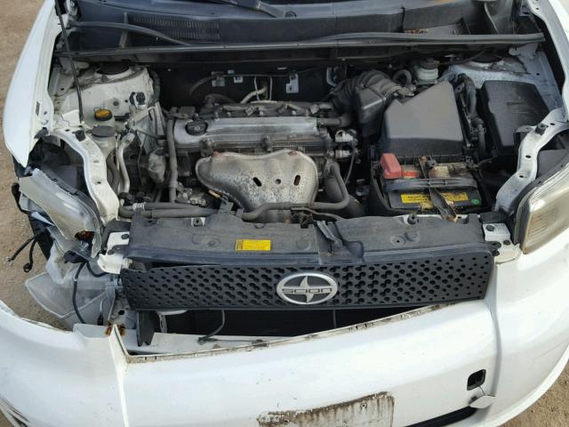 JTLZE4FE6A1103698 - 2010 TOYOTA SCION XB WHITE photo 7