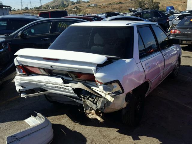 3MASM10J0SR622354 - 1995 MERCURY TRACER BAS WHITE photo 4