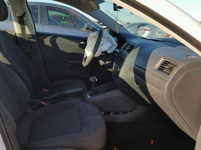 3VW2K7AJXBM010177 - 2011 VOLKSWAGEN JETTA BASE 白色 照片 5