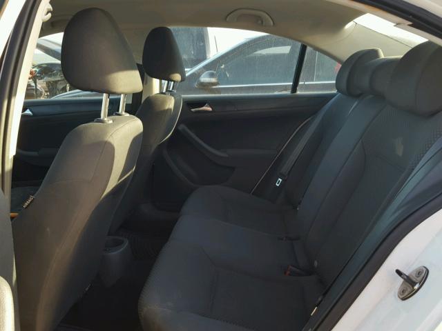 3VW2K7AJXBM010177 - 2011 VOLKSWAGEN JETTA BASE 白色 照片 6