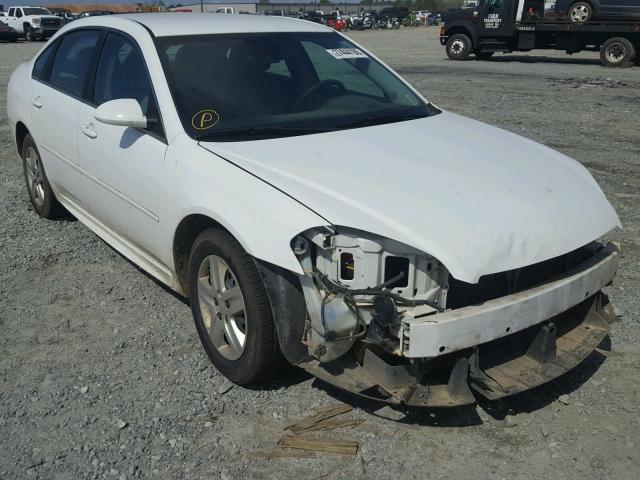 2G1WF5EK7B1164748 - 2011 CHEVROLET IMPALA LS WHITE photo 1