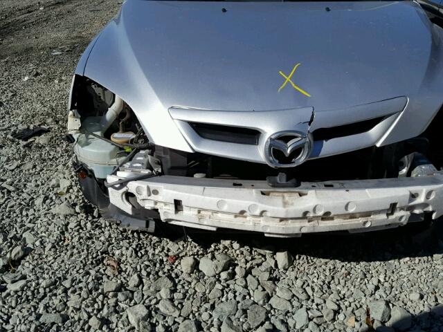 JM1BK343181798538 - 2008 MAZDA 3 HATCHBAC SILVER photo 9