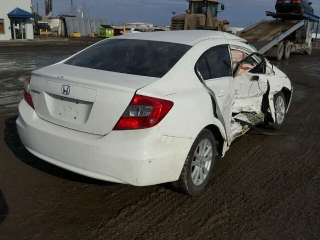 2HGFB2F90CH026685 - 2012 HONDA CIVIC EXL 白色 照片 4