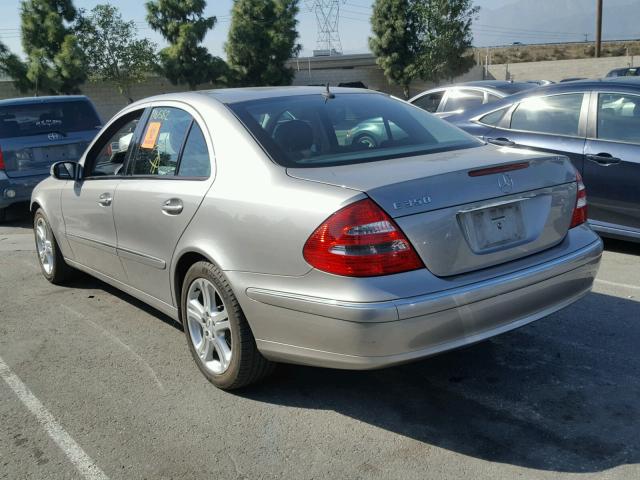 WDBUF56J36A858089 - 2006 MERCEDES-BENZ E 350 GRAY photo 3