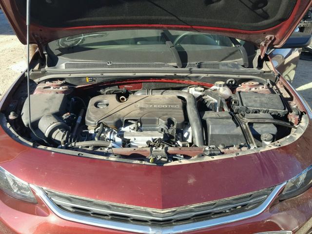 1G1ZB5ST3GF287419 - 2016 CHEVROLET MALIBU LS MAROON photo 7