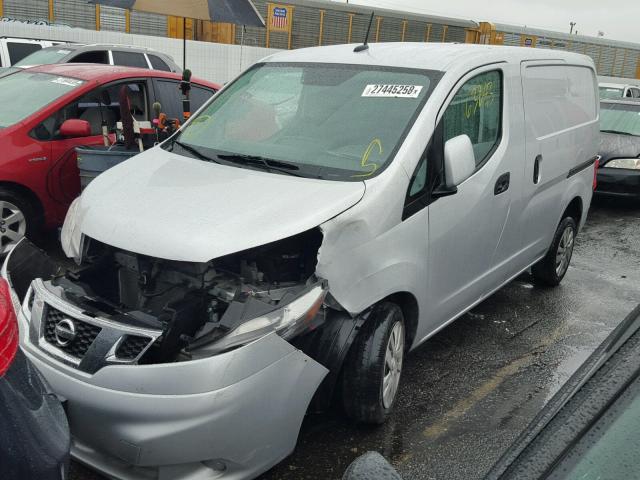 3N6CM0KN5FK699473 - 2015 NISSAN NV200 2.5S SILVER photo 2