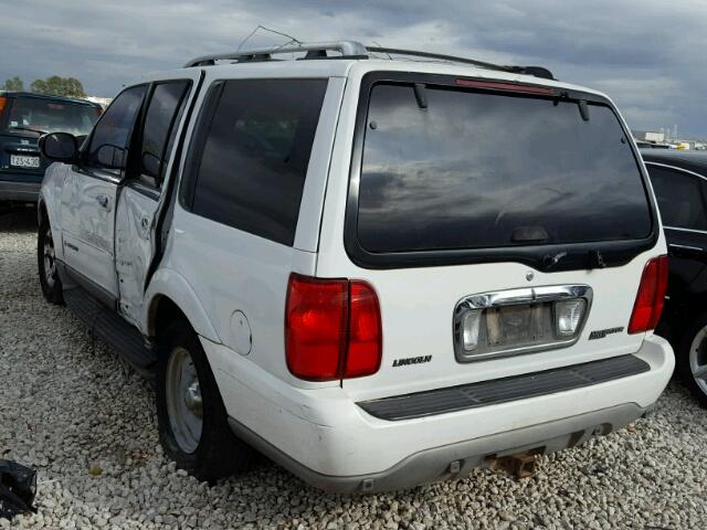 5LMEU27R02LJ15802 - 2002 LINCOLN NAVIGATOR თეთრი ფოტო 3