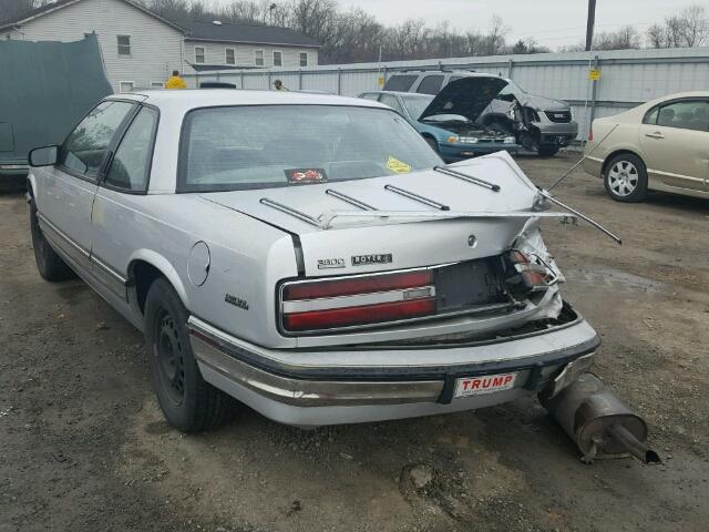 2G4WB15L4R1486385 - 1994 BUICK REGAL CUST GRAY photo 3