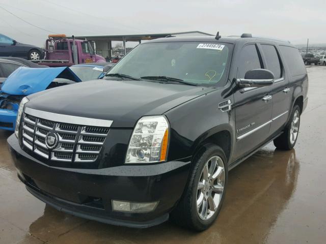 1GYFK66848R224054 - 2008 CADILLAC ESCALADE E BLACK photo 2