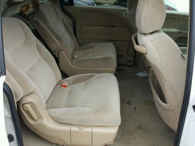 5FNRL38207B053797 - 2007 HONDA ODYSSEY LX WHITE photo 6