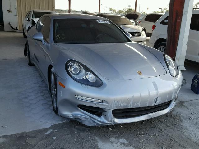 WP0AA2A7XEL009657 - 2014 PORSCHE PANAMERA 2 SILVER photo 1