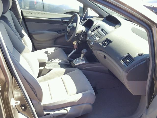 JHMFA16827S008012 - 2007 HONDA CIVIC EX ნაცრისფერი ფოტო 5