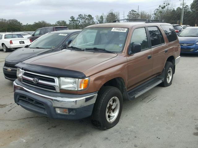 JT3GM84R3X0037892 - 1999 TOYOTA 4RUNNER BROWN photo 2