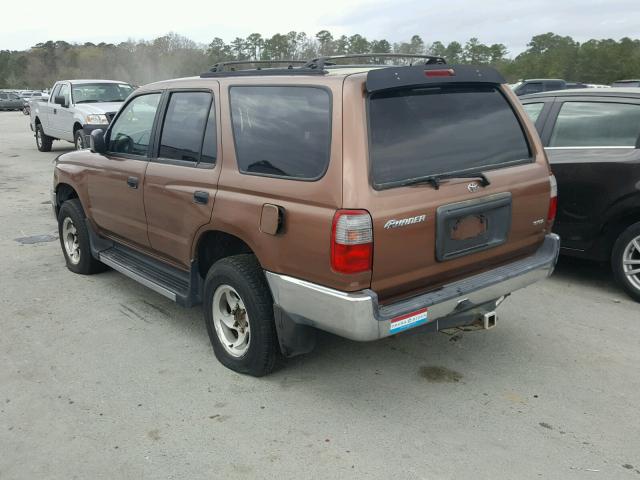 JT3GM84R3X0037892 - 1999 TOYOTA 4RUNNER BROWN photo 3