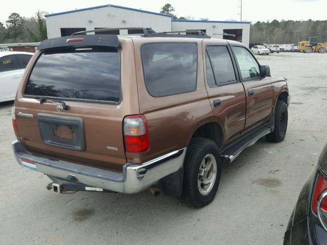 JT3GM84R3X0037892 - 1999 TOYOTA 4RUNNER BROWN photo 4