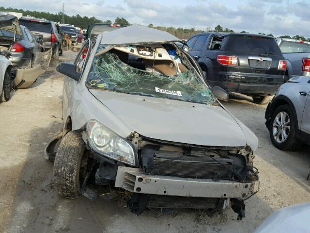 1G1ZG57B29F258403 - 2009 CHEVROLET MALIBU LS GOLD photo 9