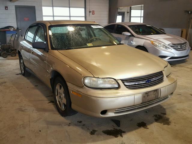 1G1ND52J82M698942 - 2002 CHEVROLET MALIBU BEIGE photo 1