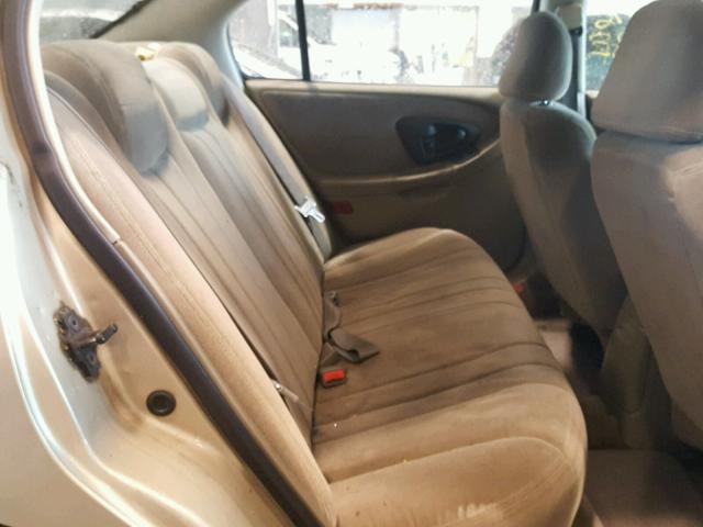 1G1ND52J82M698942 - 2002 CHEVROLET MALIBU BEIGE photo 6