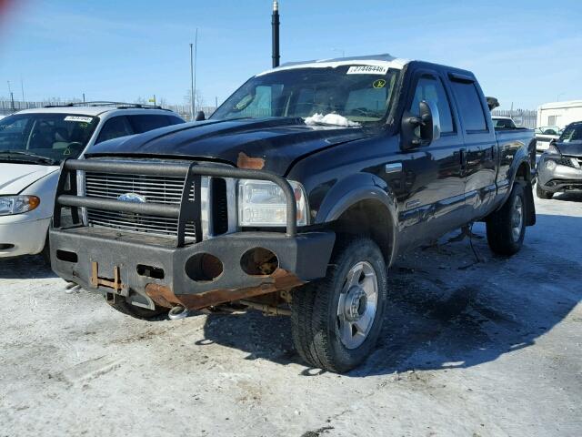 1FTWW31P06ED34160 - 2006 FORD F350 SRW S GRAY photo 2