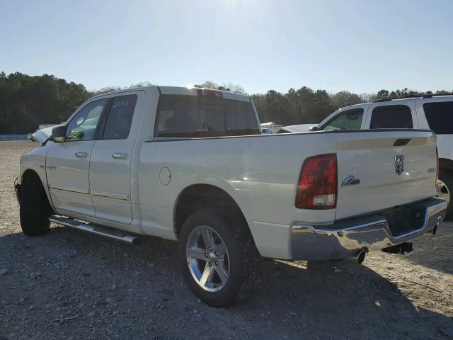 1D7RV1GT6AS227560 - 2010 DODGE RAM 1500 CREAM photo 3