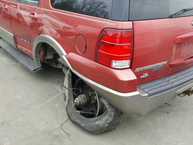 1FMRU17W03LA83469 - 2003 FORD EXPEDITION RED photo 9