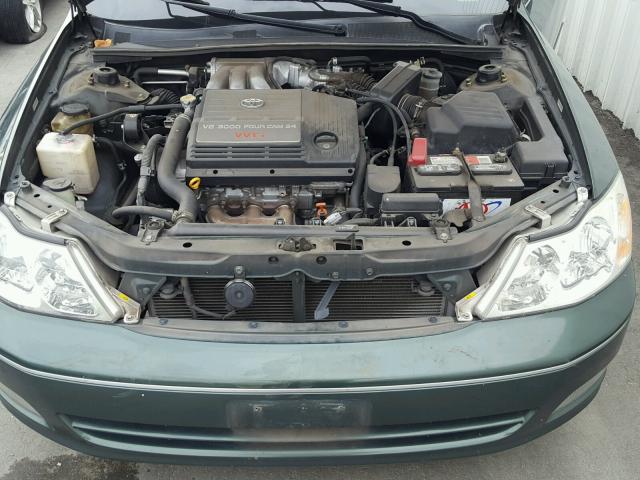 4T1BF28BXYU062420 - 2000 TOYOTA AVALON XL GREEN photo 7