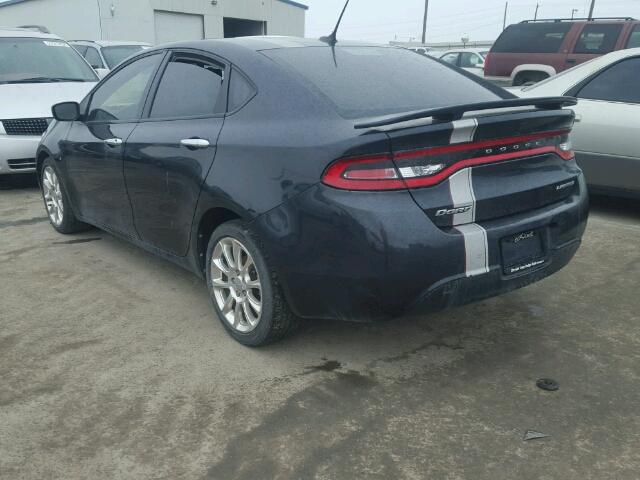 1C3CDFCA9DD711840 - 2013 DODGE DART LIMIT BLUE photo 3