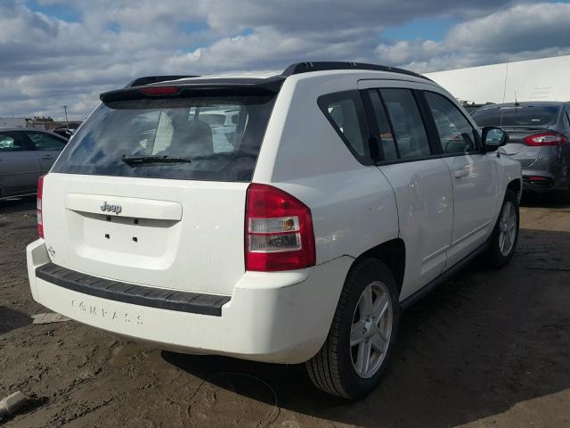 1J4NT4FB0AD513301 - 2010 JEEP COMPASS SP WHITE photo 4