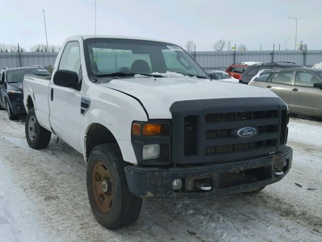 1FTNF21588EA77370 - 2008 FORD F250 SUPER WHITE photo 1