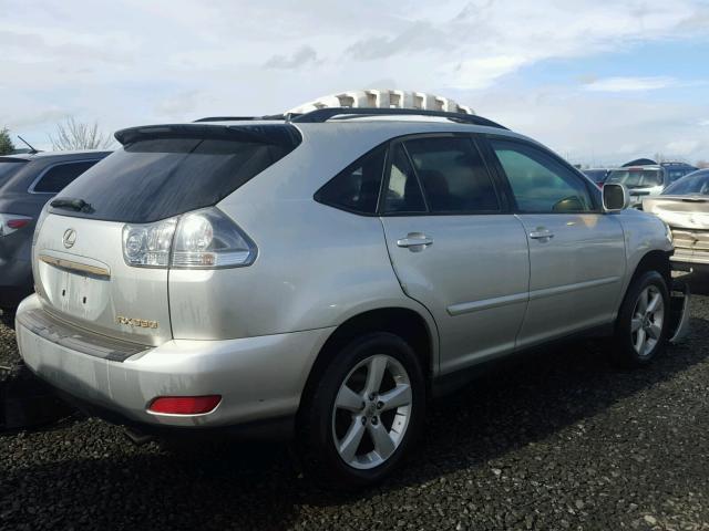 JTJHA31U850077769 - 2005 LEXUS RX 330 SILVER photo 4