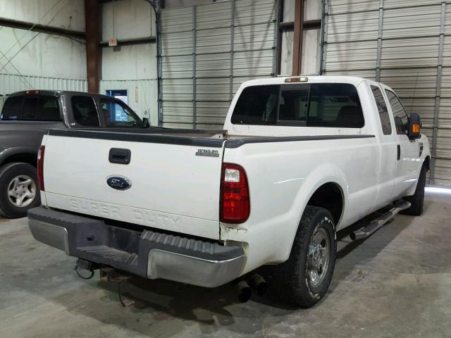 1FTSX20R98EA75177 - 2008 FORD F250 SUPER WHITE photo 4