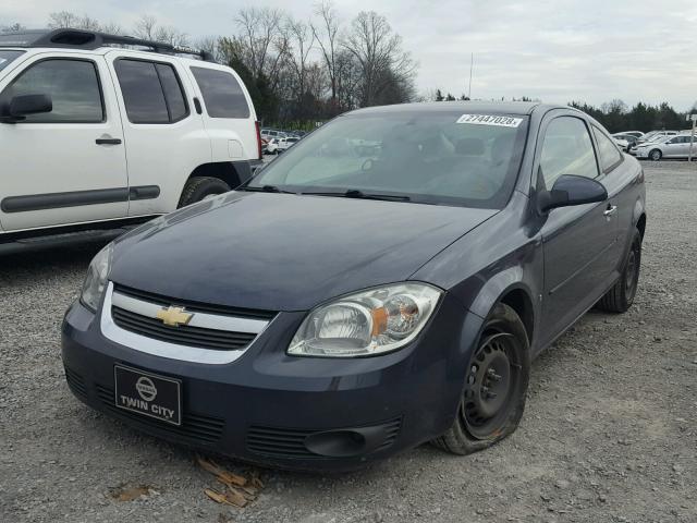 1G1AT18H597149710 - 2009 CHEVROLET COBALT LT GRAY photo 2