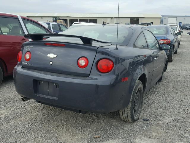 1G1AT18H597149710 - 2009 CHEVROLET COBALT LT GRAY photo 4