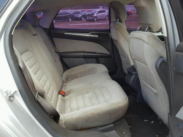 1FA6P0G78E5374459 - 2014 FORD FUSION S SILVER photo 6