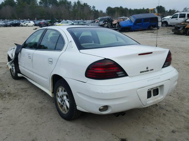 1G2NE52F64M558394 - 2004 PONTIAC GRAND AM S 白色 照片 3