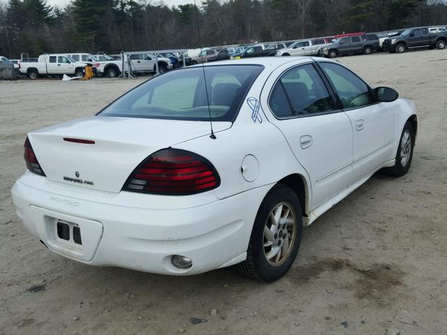 1G2NE52F64M558394 - 2004 PONTIAC GRAND AM S 白色 照片 4