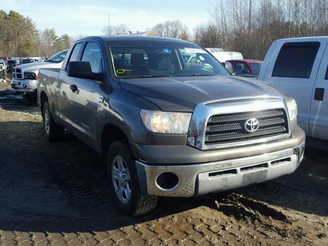 5TBBT54148S464166 - 2008 TOYOTA TUNDRA DOU GRAY photo 1