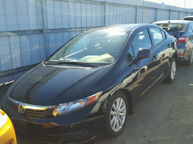19XFB2F99CE300279 - 2012 HONDA CIVIC EXL 黑色 照片 2