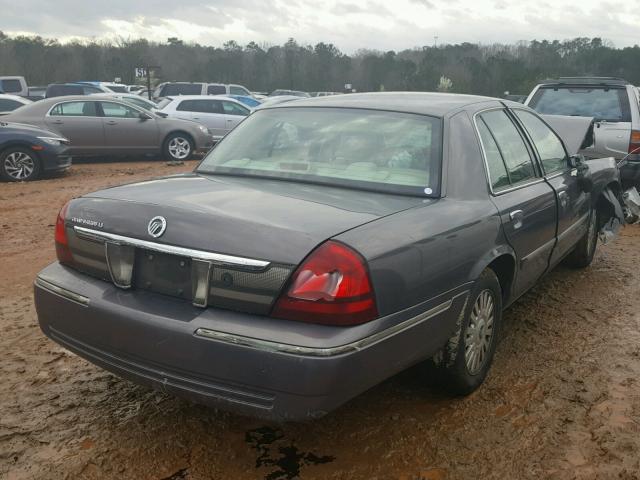 2MEFM75V37X609167 - 2007 MERCURY GRAND MARQ GRAY photo 4