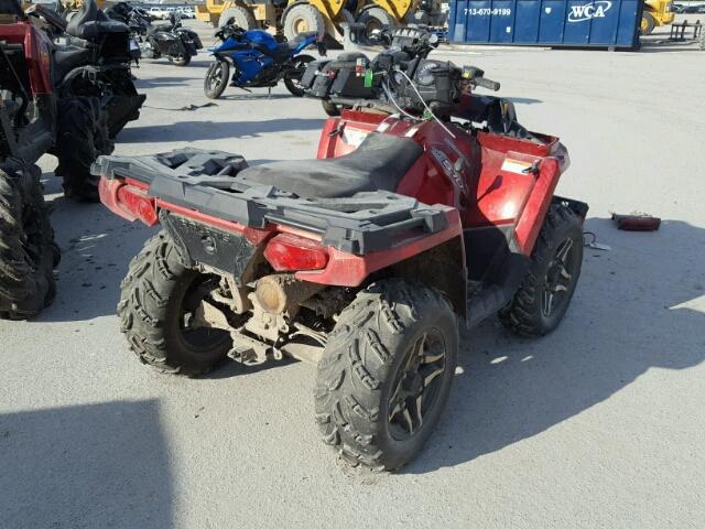 4XASHE577GA600210 - 2016 POLARIS SPORTSMAN 红色 照片 4