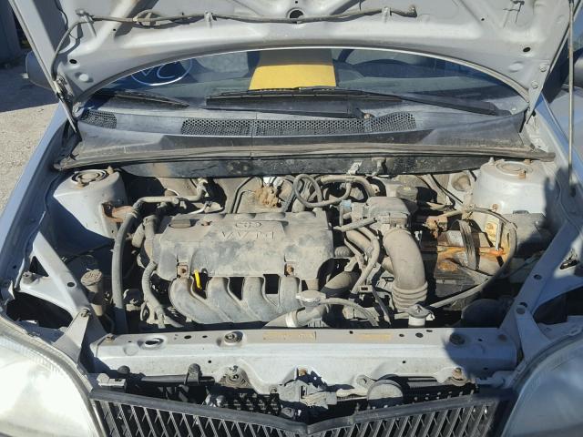 JTDBT123720214841 - 2002 TOYOTA ECHO SILVER photo 7