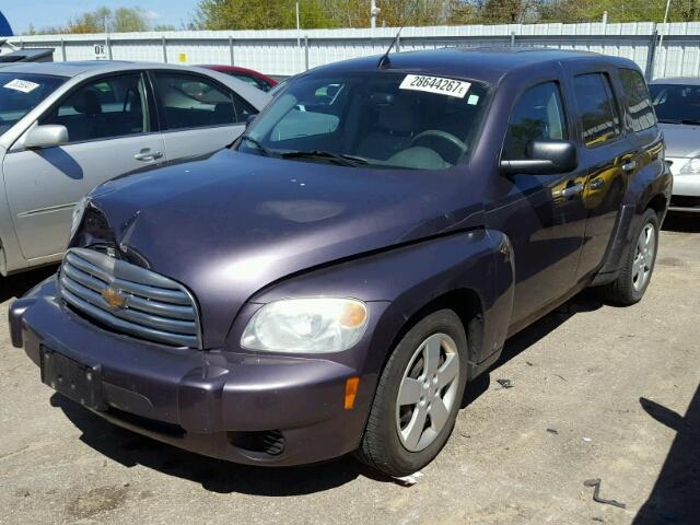3GNDA13D46S615940 - 2006 CHEVROLET HHR LS PURPLE photo 2