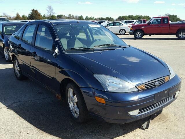 1FAFP38343W337042 - 2003 FORD FOCUS ZTS BLUE photo 1
