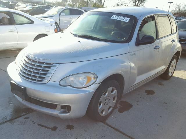 3A4FY58B36T337113 - 2006 CHRYSLER PT CRUISER SILVER photo 2