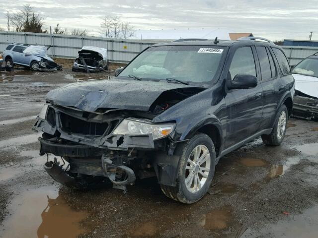 5S3ET13S882804296 - 2008 SAAB 9-7X 4.2I BLACK photo 2