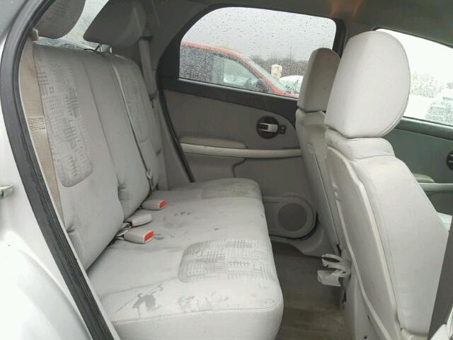 2CNDL23F956141874 - 2005 CHEVROLET EQUINOX LS SILVER photo 6